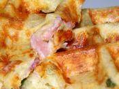 gaufres salées pommes terre bacon comté