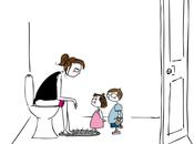 Chère soeur, fascination qu’ont enfants reluquer gens toilettes malsaine tenais dire.