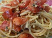 Spaghettis tomate basilic