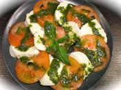 Insalata caprese encore tomate mozza .......