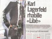 Presse Libé s'offre Karl Lagerfeld