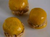 "Macaron" champignon curry ganache dinde