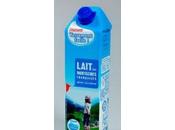 Auchan lance lait montagne Massif Central