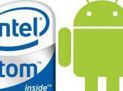 Android bientôt l’architecture d’Intel