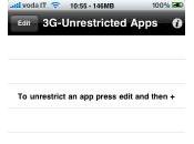 Cydia Store Unrestrictor compatible avec iOS4