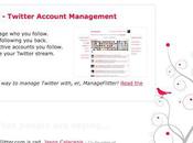 ManageFilter, nouveau vieux service pour gérer votre compte Twitter