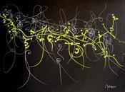 Abstract Graffiti Sketch fluo graffiti