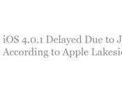 Mise jour retardée cause jailbreak
