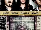 Refonte site Stone Sour