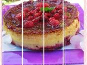 Décors Table Cheese-cake Fruits rouges (pour concours REGILAIT)