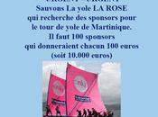 Internet secours yole Rose vents pour Tour yoles Martinique