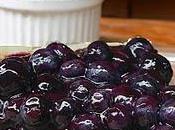 Tarte bleuets frais