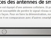 Apple modifie page antennes