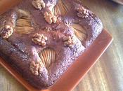 Cake noix poires