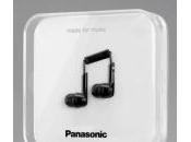 packaging écouteurs RP-HJE Panasonic plutôt réussi
