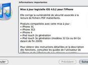 4.0.2 pour iPhone 3.2.2 iPad