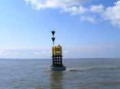 Bagueneau l'eau marée dans canot