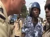 Vidéo officier français menace reporter togolais
