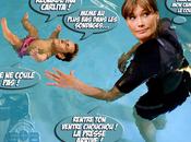 PHOTO CHOC Carla BRUNI jeté Nicolas SARKOZY dans piscine