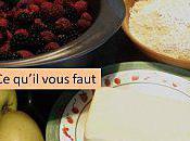 mange quoi demain? crumble pommes fruits rouges