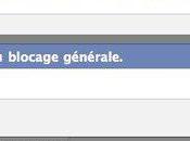 Facebook: impossible bloquer