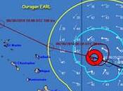 Tempête Tropicale Earl Alerte Jaune Cyclonique pour Guadeloupe