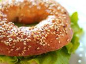 Bagel: salade-dinde-emmental