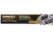 Tapis recharge Duracell MyGrid
