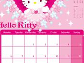 calendriers Hello kitty Septembre 2010