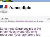 compte Twitter ministère affaires étrangères piraté