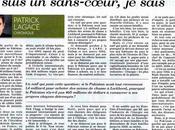 légère revue presse mais quand même c'est lourd non?