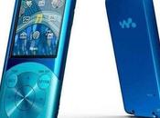 Nouveau Walkman Sony NWZ-S750, ultra plat