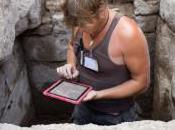 iPad pour aider archéologues Pompeii quotidien