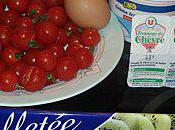 mange quoi demain? mini tartelettes tomates cerise, chèvre herbes Provence
