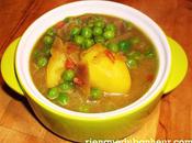 Curry pommes terre petits pois savoureuse recette végétarienne