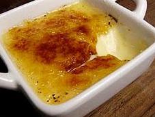 Crème brulée sans cuisson four aromatisée bergamote