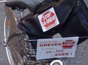 Vélibs couleurs STOP GREVE