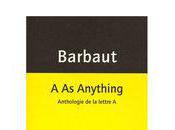 anything; Jacques Barbaut (par Alain Helissen)