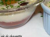 Oeufs cocotte coulis tomates olives