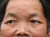 têtes olmèques Hmongs bleus, rouges noirs