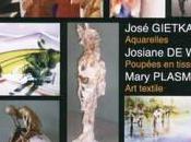 José expose aquarelles Maredret “Arts Gaume” Etalle