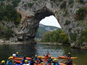 Club Kayak ASVOLT dans Gorges l’Ardèche
