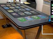 Table connect: bureau iPhone avec écran pouces