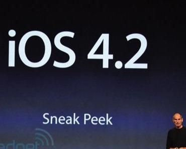 iOS 4.2 disponible pour iPad !