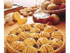 Tarte pommes airelles