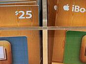 Apple vente cartes cadeaux pour l’iBookstore