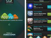 Application officielle AppVip dispo l’App Store