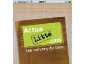 ActuaLitté lance application (gratuite iPhone iPad