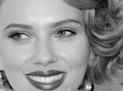 Coiffure fêtes Scarlett Johanson!