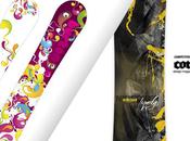 Préparez l'hiver Snowboards graphiques tendances